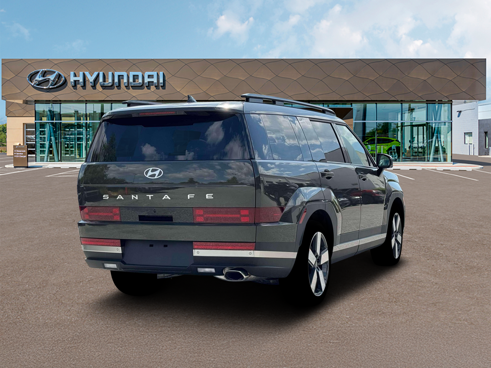 New 2026 Green Hyundai Limited FWD image 7