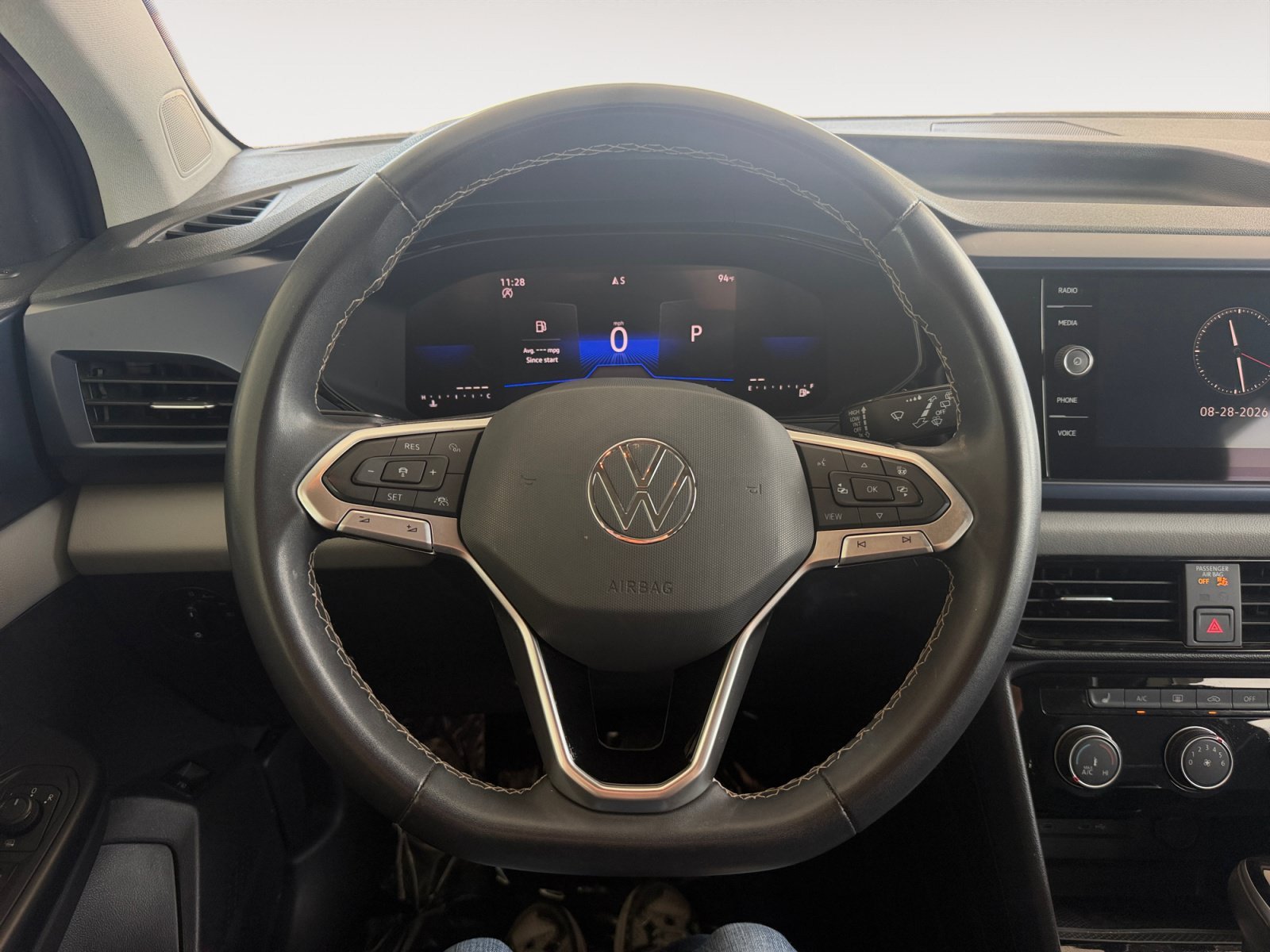Certified Used 2023 Deep Black Pearl Volkswagen SE image 13