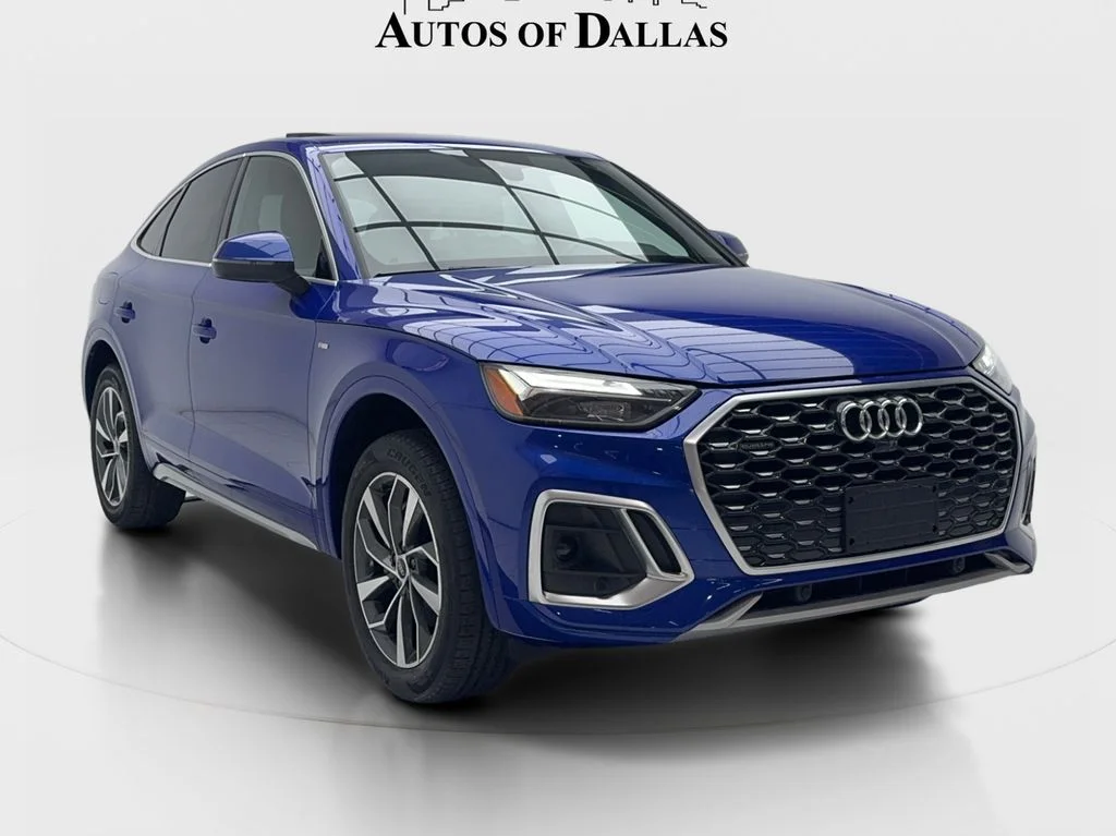 Used 2022 Blue Audi  image 2