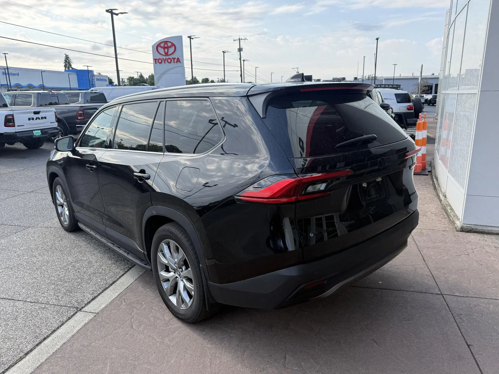 Used 2024 Midnight Black Metallic Toyota Hybrid Limited image 6