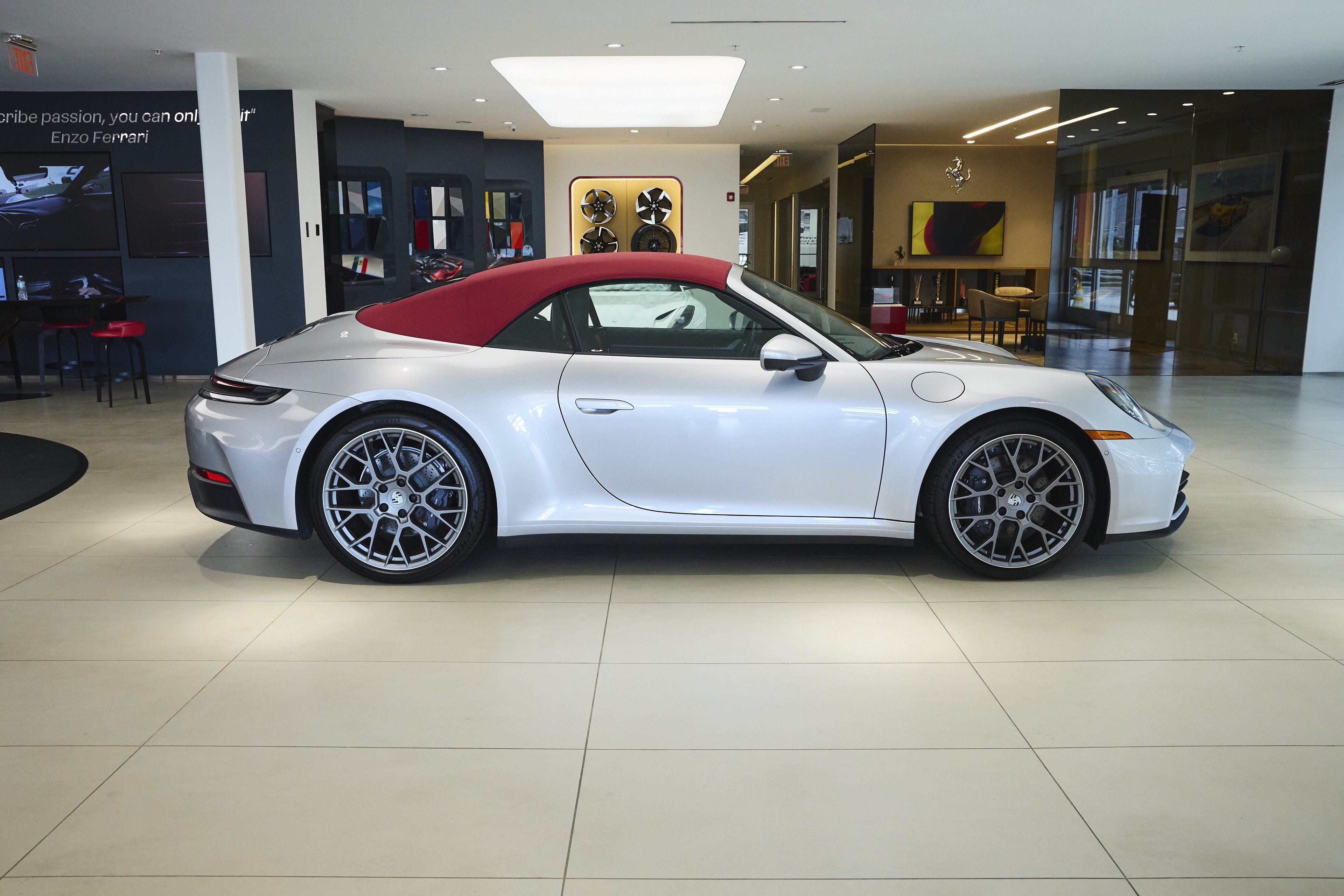 Used 2025 GT Silver Metallic Porsche Carrera image 47