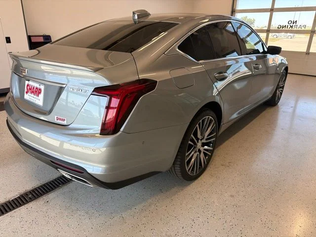 Used 2025 Silver Cadillac Premium Luxury image 9