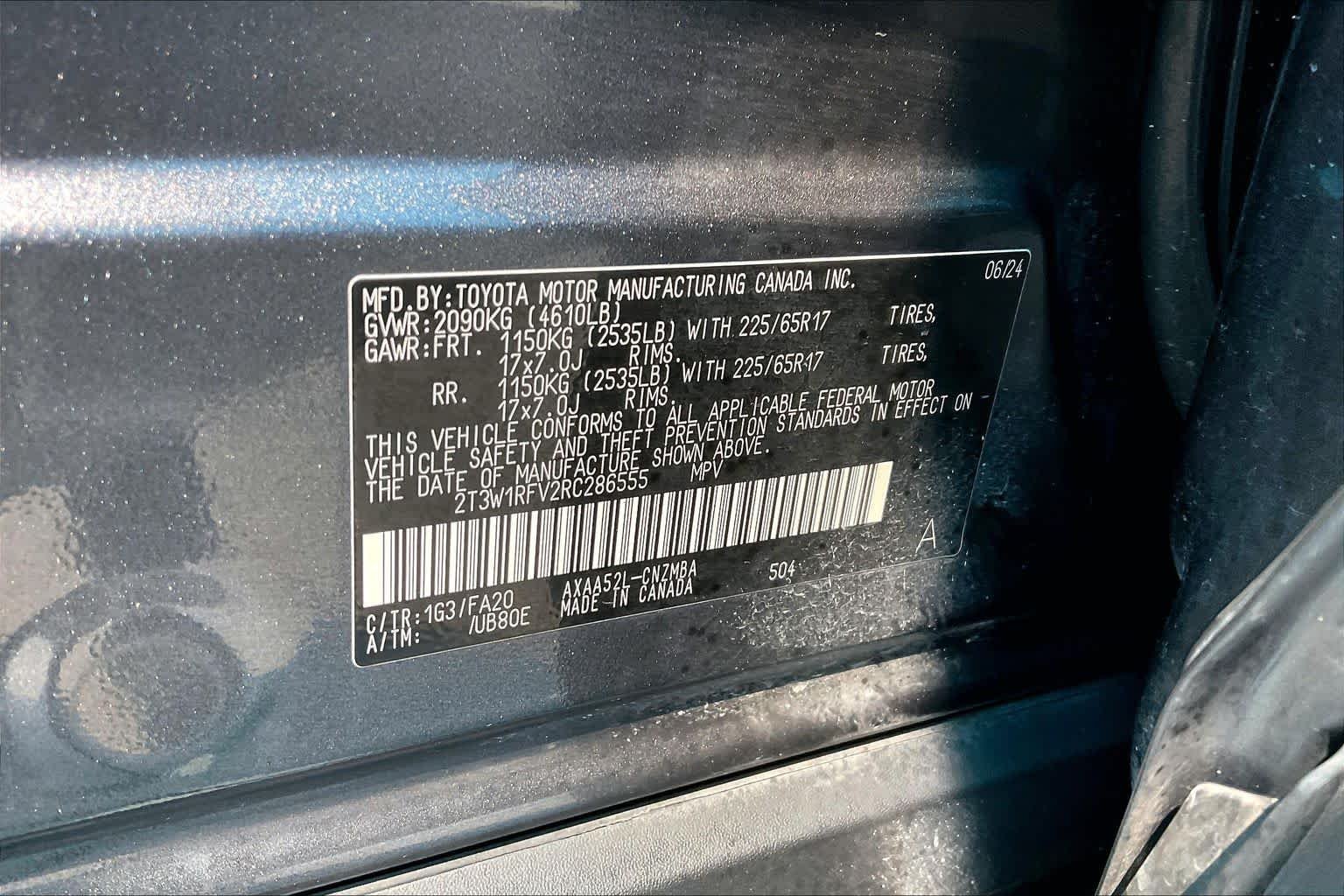 Used 2024 Magnetic Gray Metallic Toyota XLE image 34