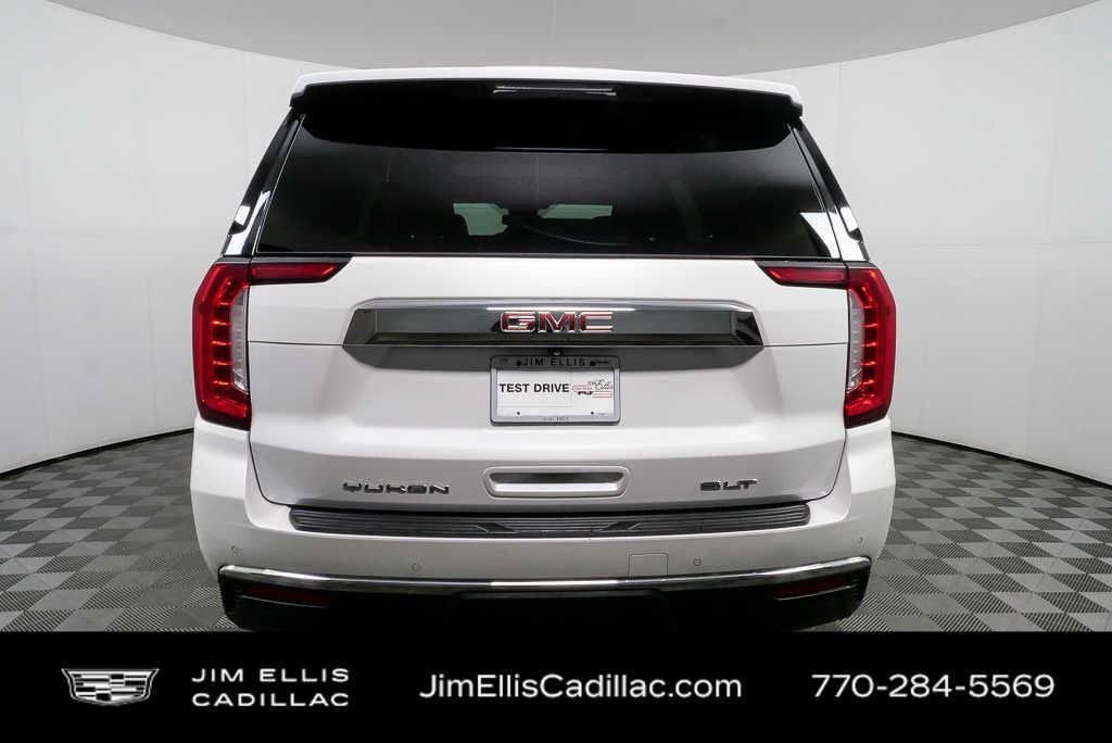 Used 2023 White Frost Tricoat GMC SLT image 29
