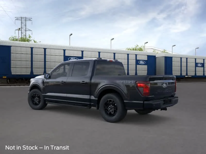 New 2026 Agate Black Metallic Ford XLT image 4