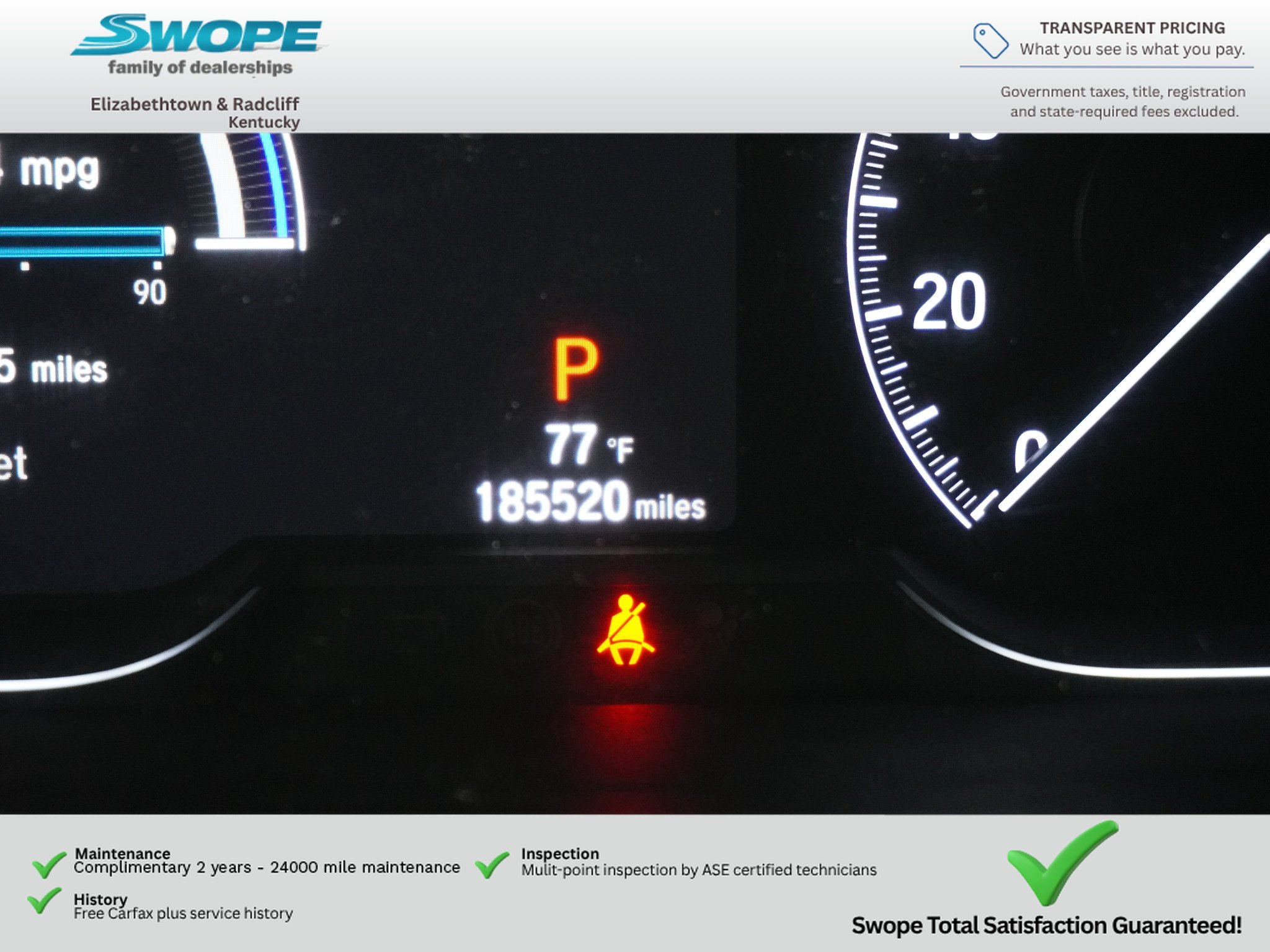 Used 2018 White Orchid Pearl Honda Base image 19