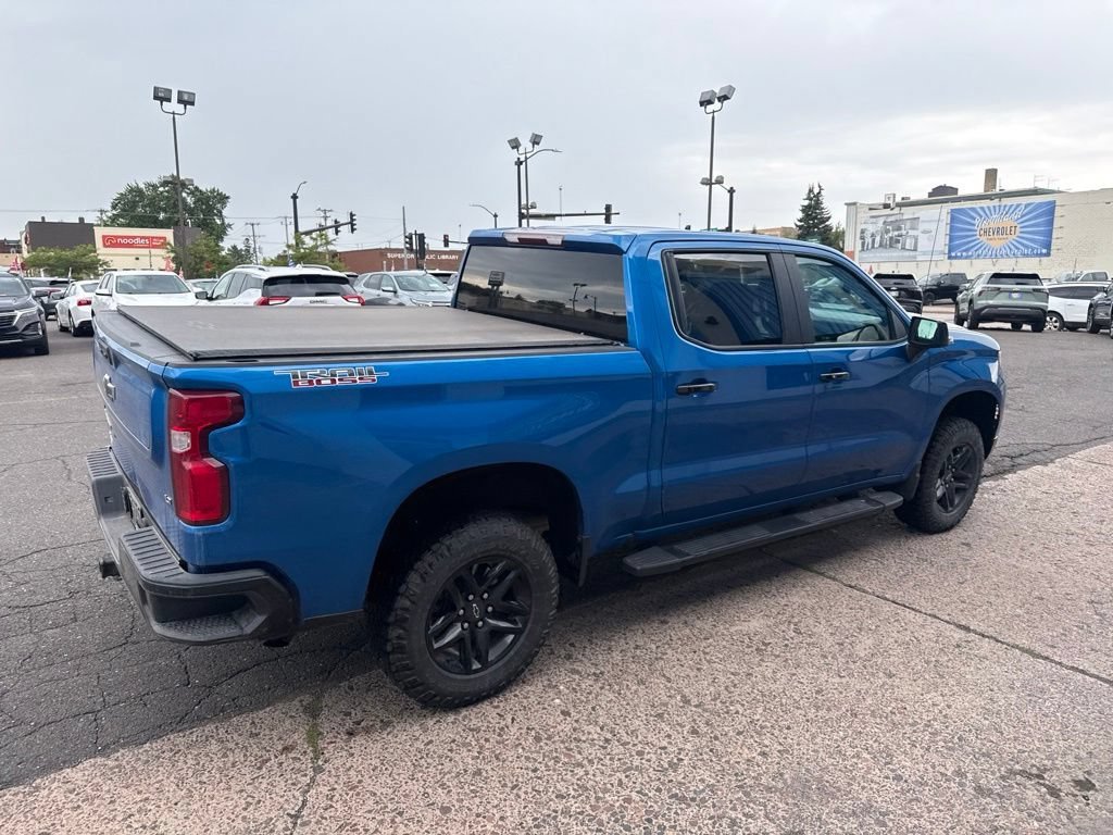 Used 2022 GLACIER BLUE METALLIC Chevrolet LT Trail Boss image 11