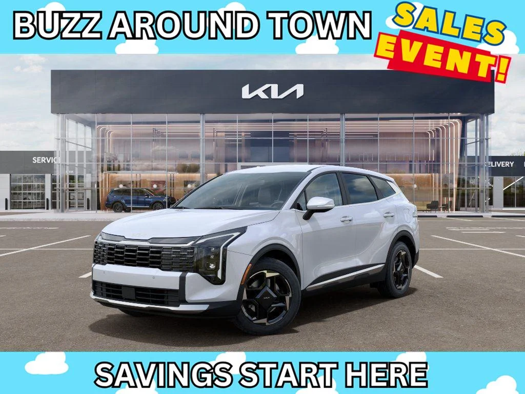 New 2026 Glacial White Pearl Kia EX image 1