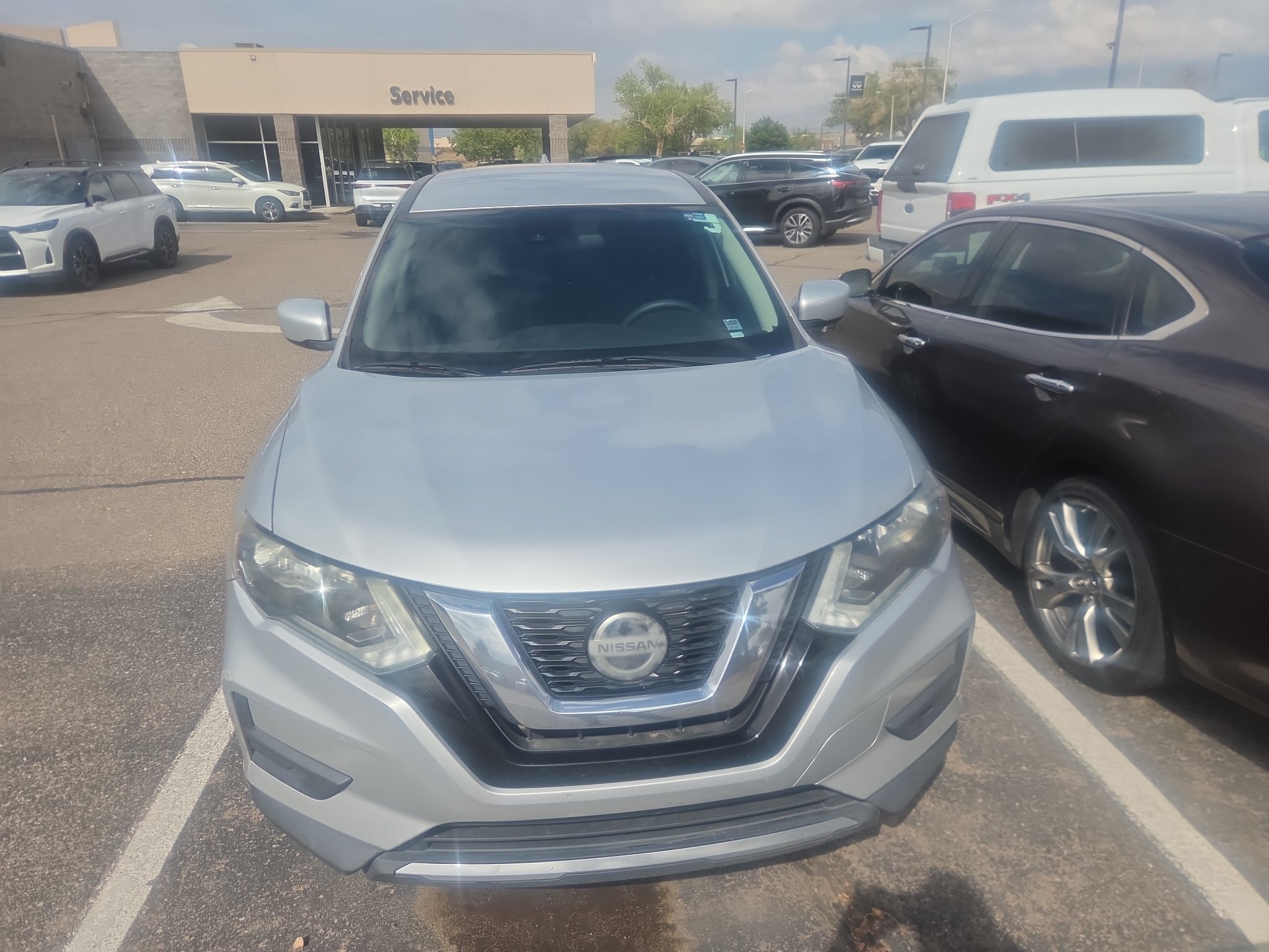 Used 2019 Brilliant Silver Metallic Nissan S image 2