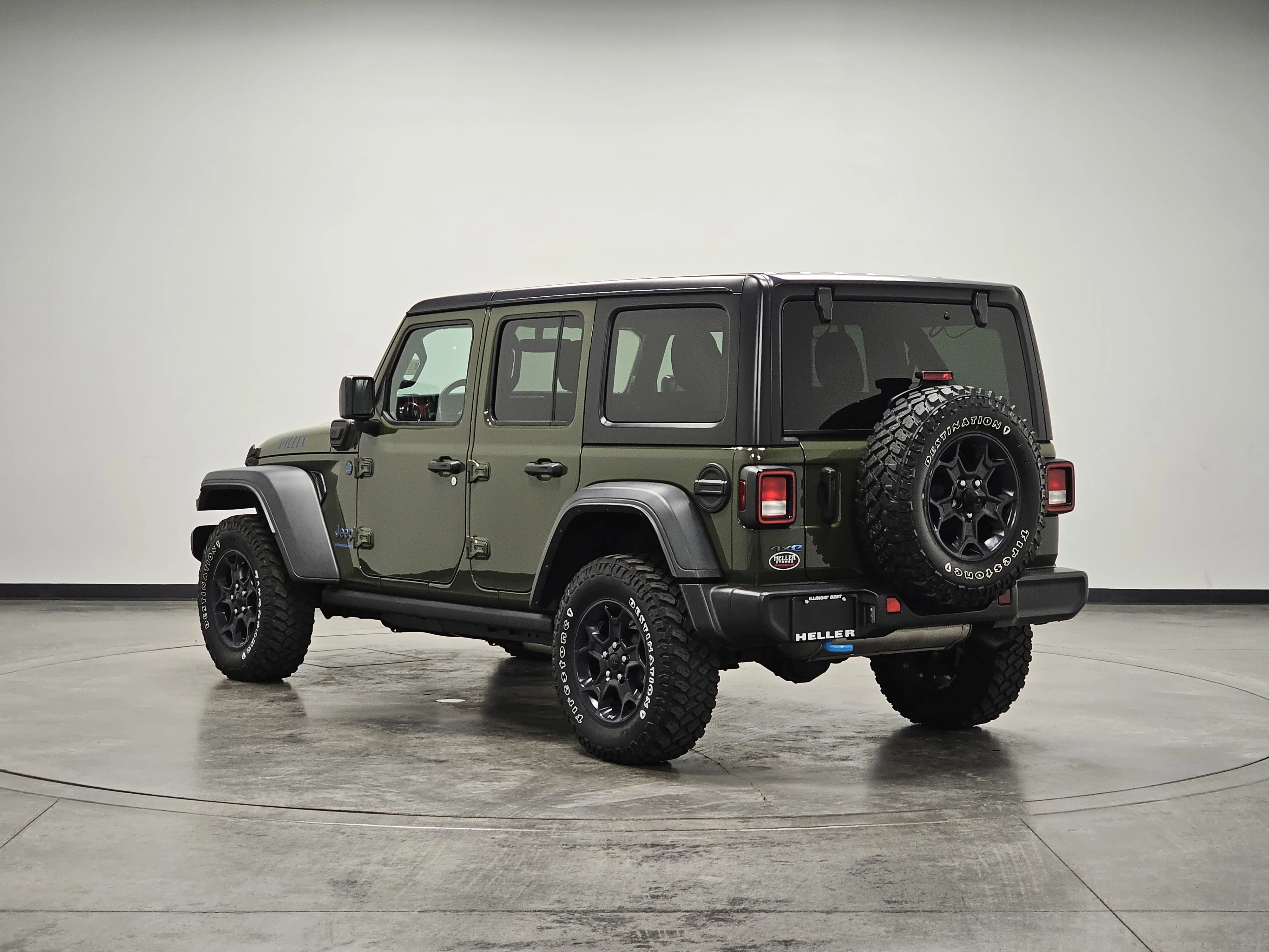 Used 2023 Sarge Green Clearcoat Jeep Willys image 6