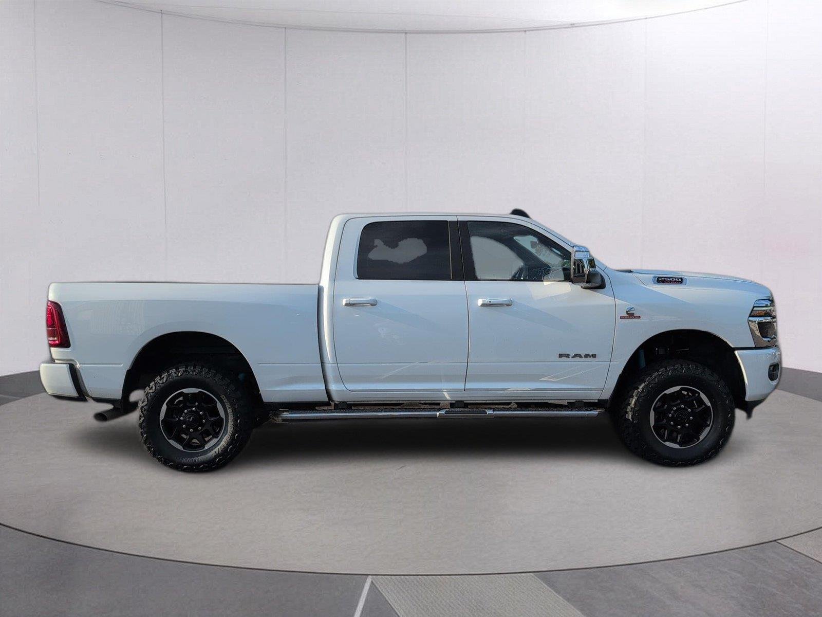 Used 2025 Bright White Clearcoat Ram Laramie image 8