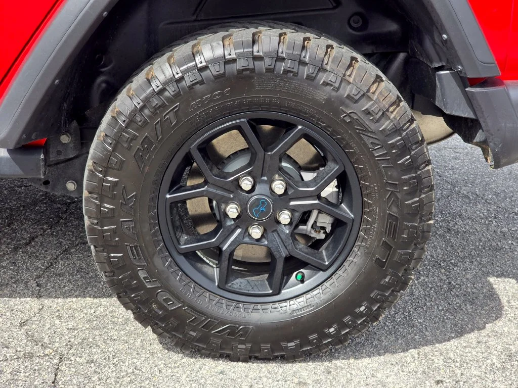Certified Used 2025 Red Jeep Willys 4xe image 22