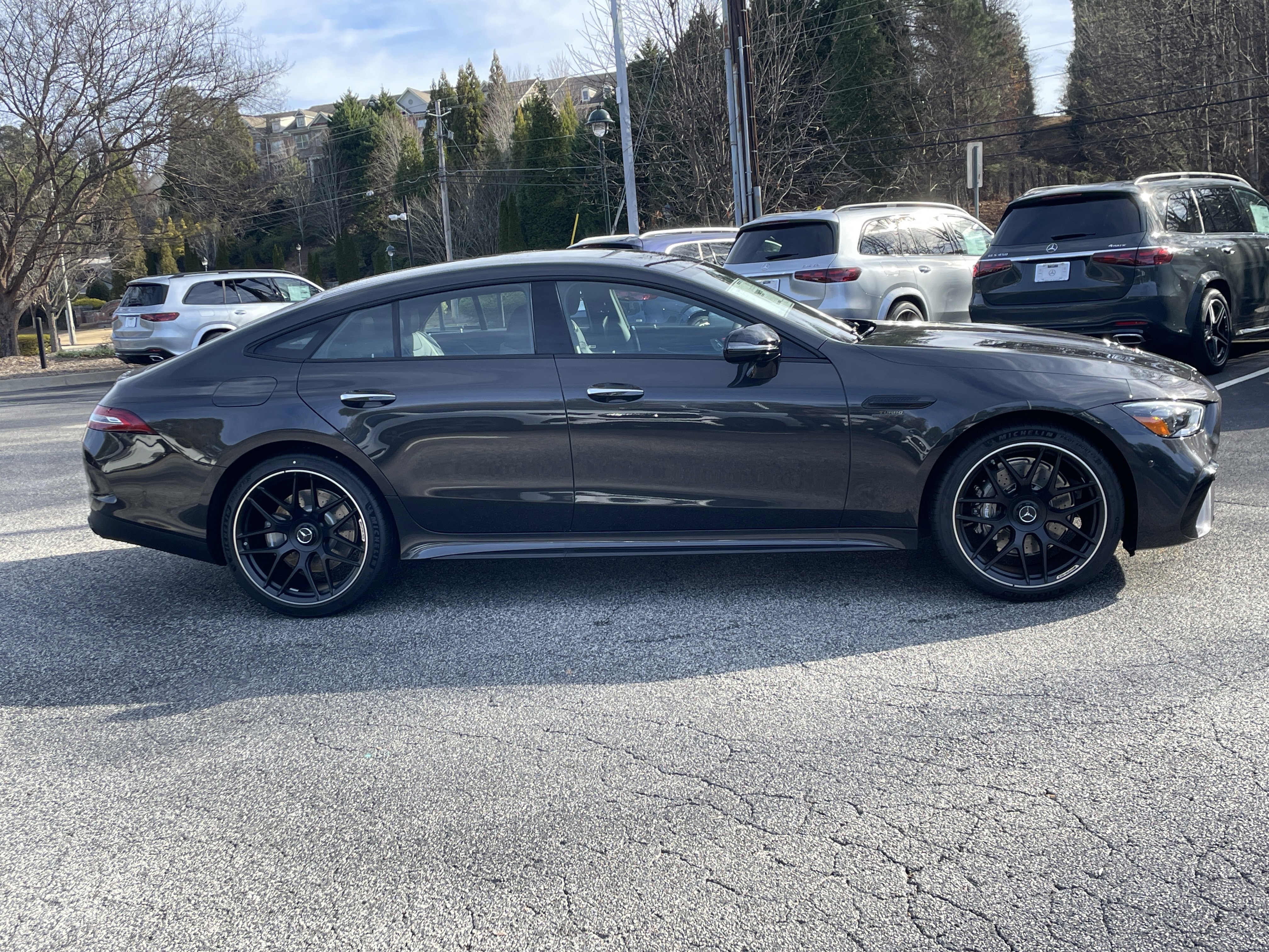 New 2026 Graphite Grey Metallic Mercedes-Benz AMG® GT 53 4-Door Coupe image 5
