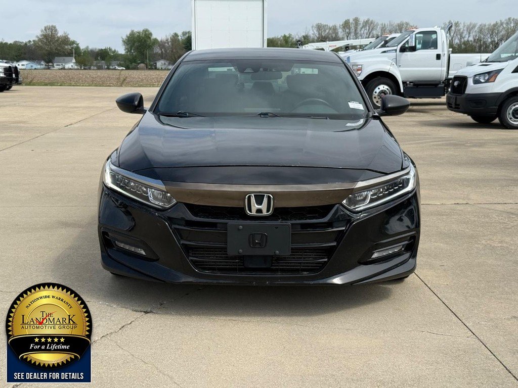 Used 2019 Crystal Black Pearl Honda Sport 1.5T CVT image 2