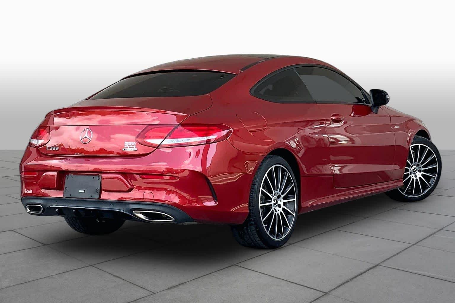 Used 2018 designo Cardinal Red Metallic Mercedes-Benz C 300 image 13