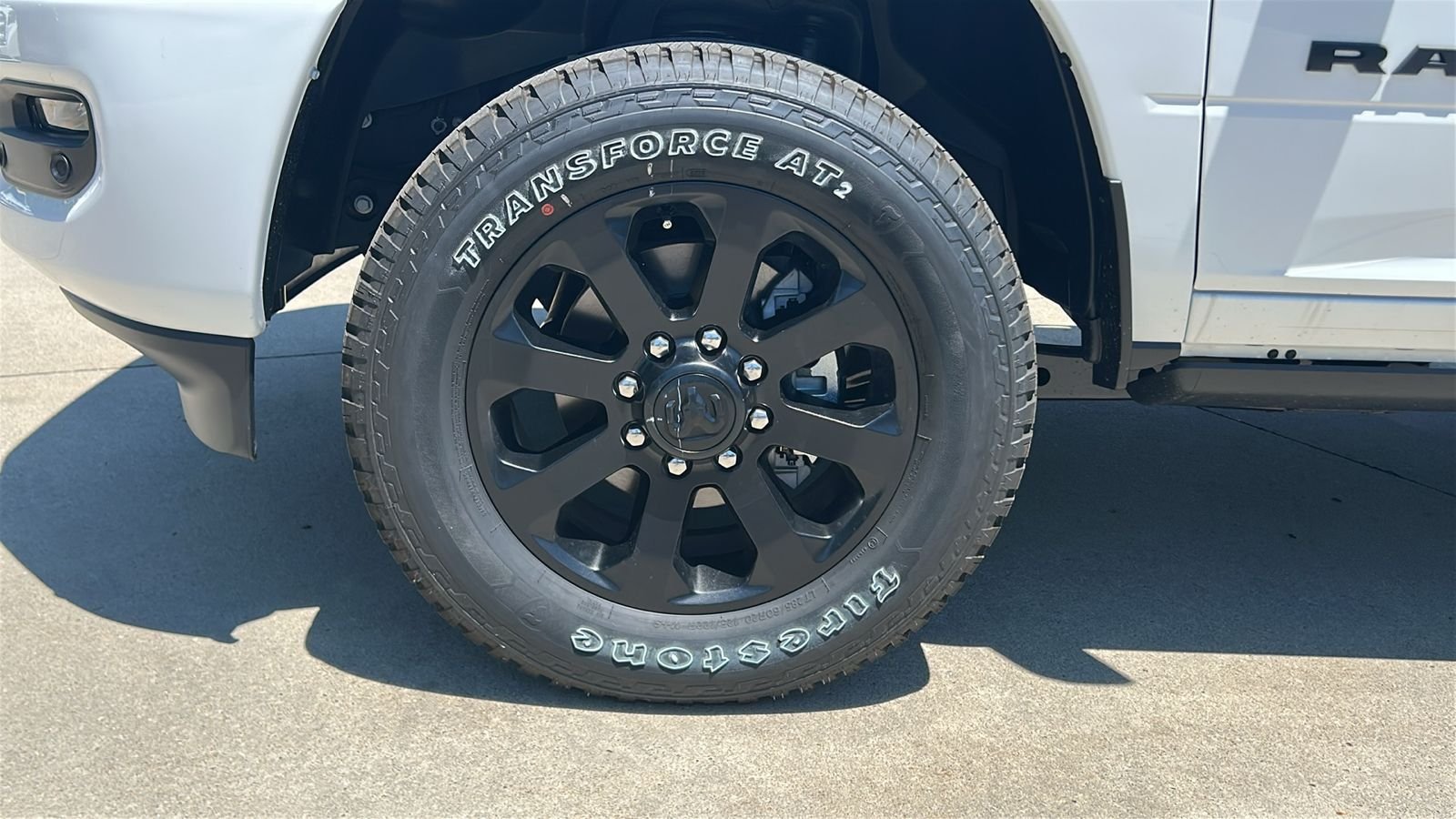 New 2026 Bright White Clear-Coat Exterior Paint RAM Laramie image 10