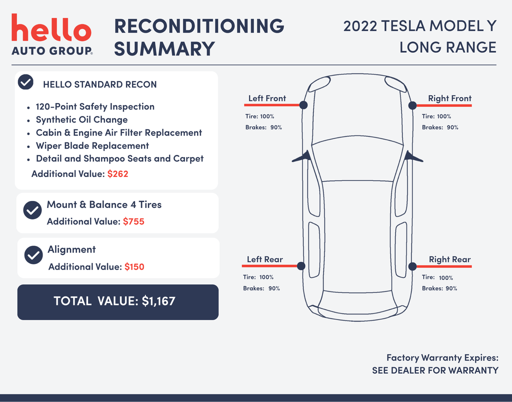 Used 2022 Pearl White Multi-Coat Tesla Long Range image 3