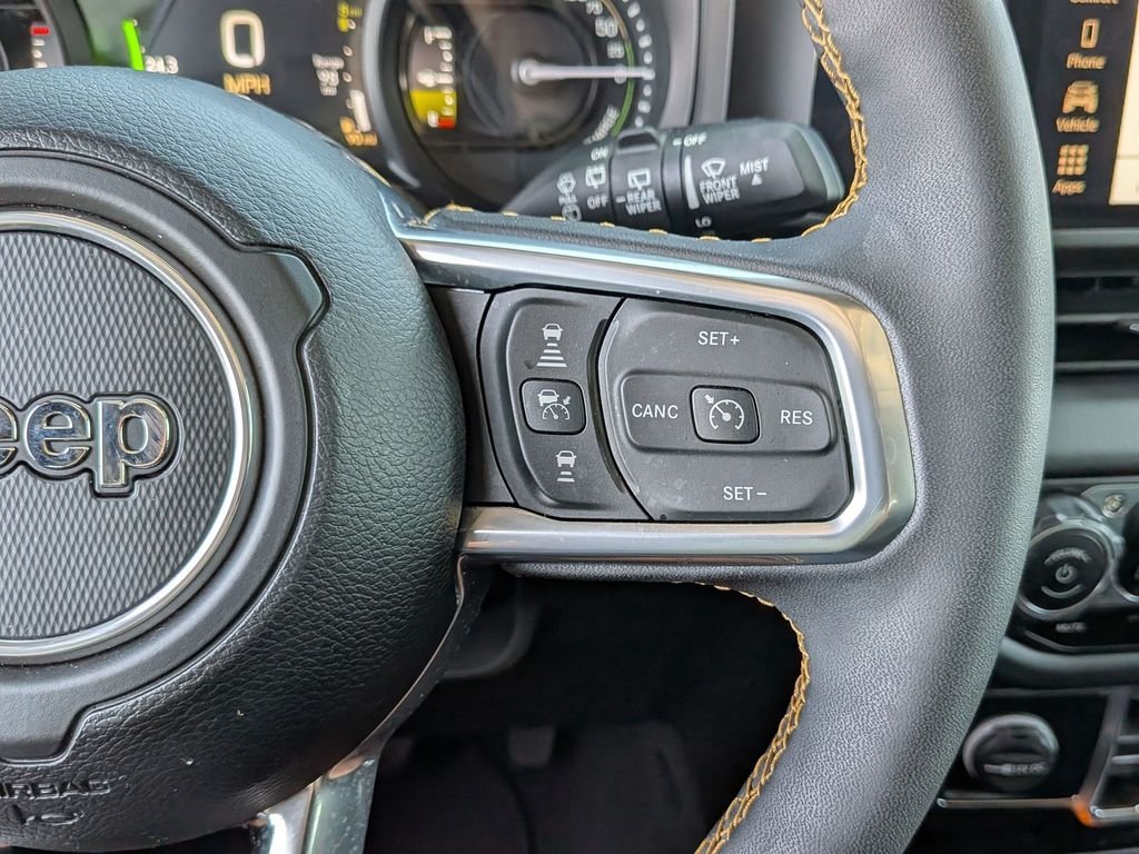 Used 2024 Gray Jeep Sahara 4xe image 18