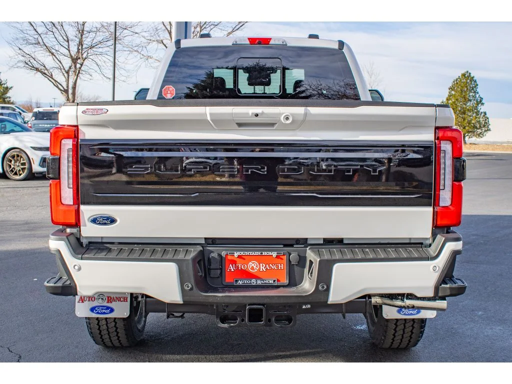 New 2026 Star White Metallic Tri-Coat Ford F-350® Platinum® image 6