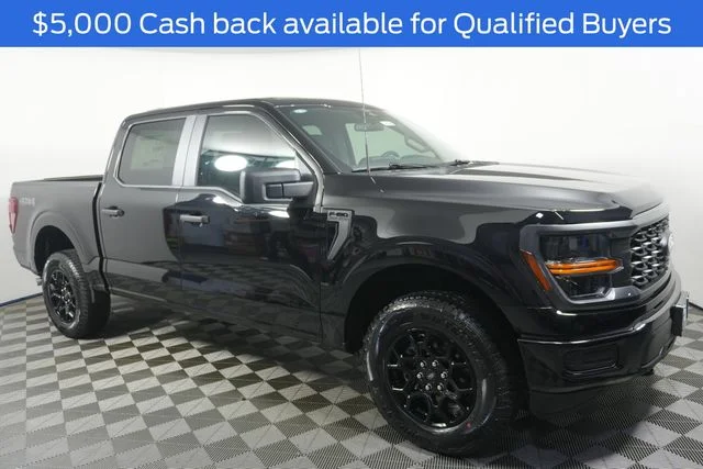 New 2026 Agate Black Metallic Ford STX® image 2
