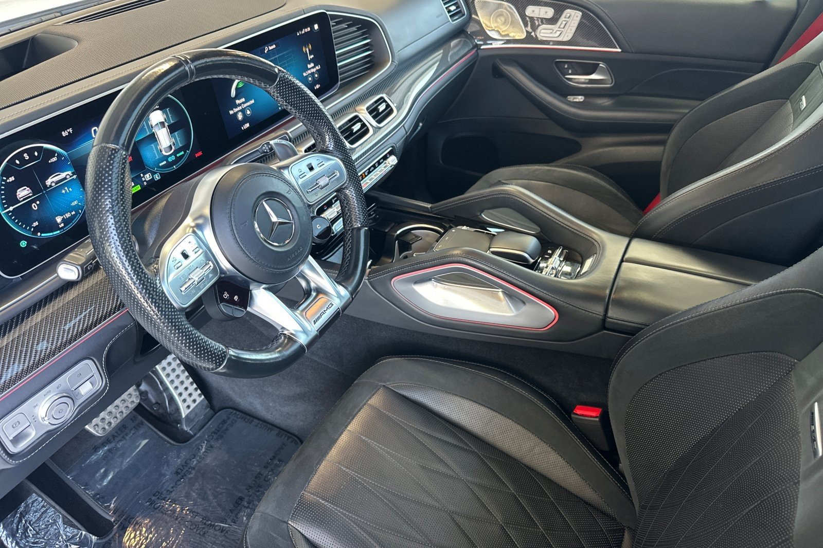 Used 2022 Polar White Mercedes-Benz AMG® GLE 53 image 9
