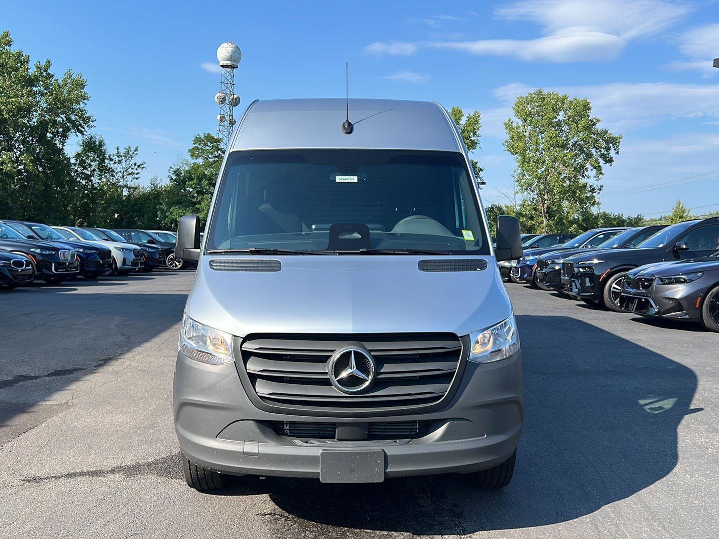 New 2026 high-tech silver metallic Mercedes-Benz Cargo Van 170" 4cyl SO image 21