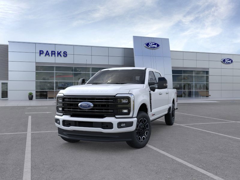 New 2026 Star White Metallic Tri-Coat Ford F-250® Platinum® image 2
