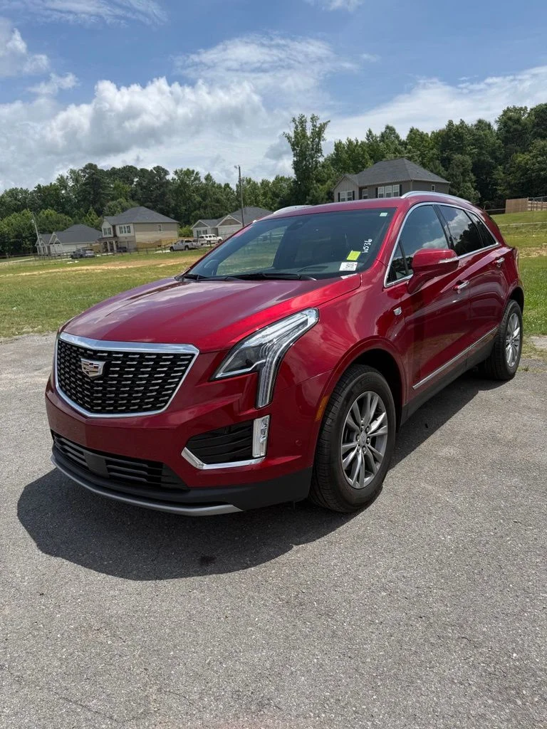 Used 2023 Red Cadillac Premium Luxury image 3