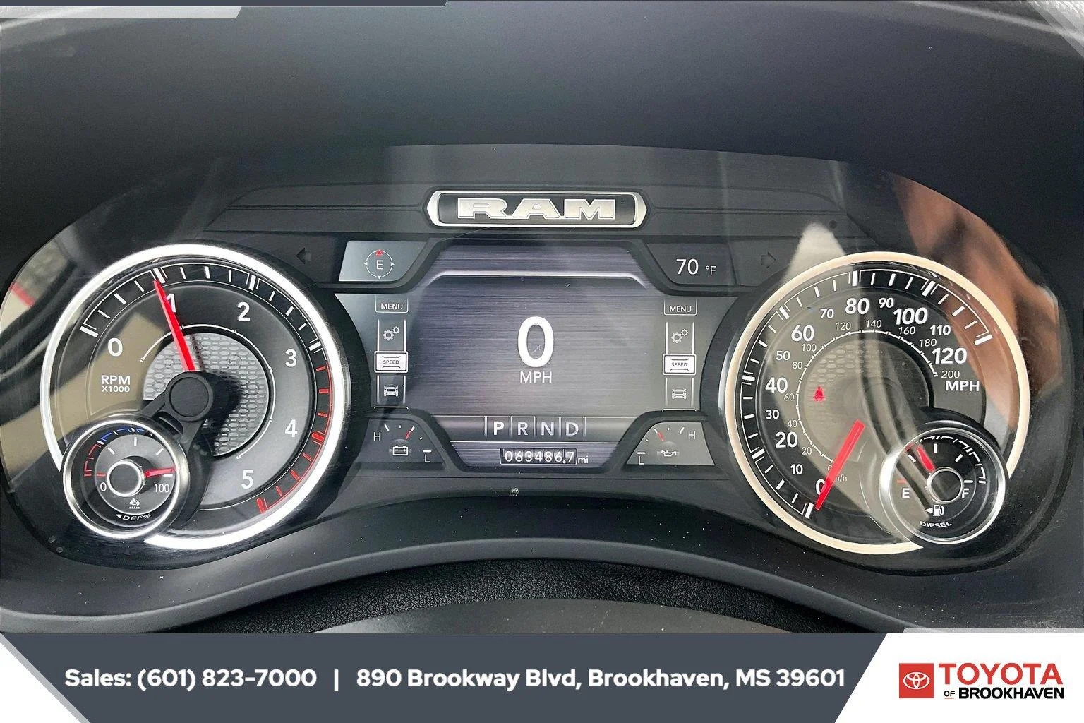 Used 2023 Bright White Clearcoat Ram Laramie image 13