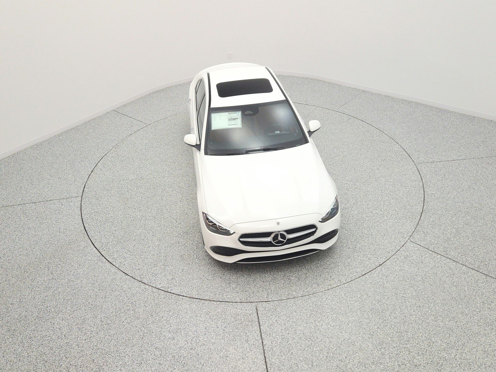 New 2026 MANUFAKTUR Moonlight White Metallic Mercedes-Benz C 300 Sedan image 10