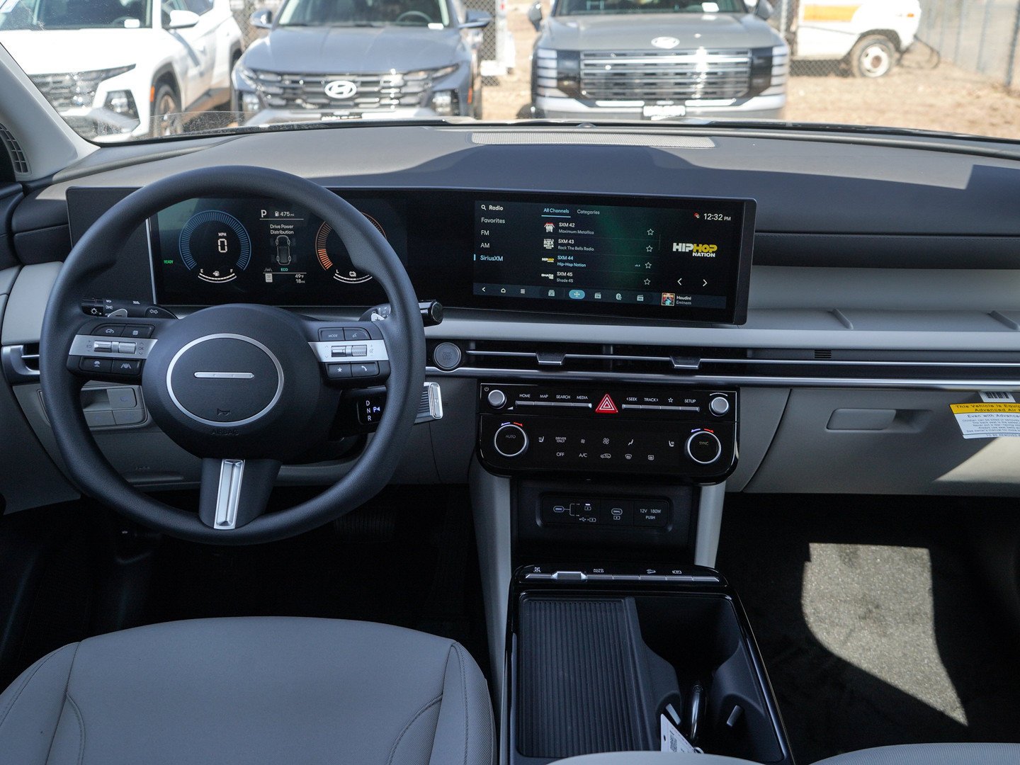 New 2026 Amazon Gray Hyundai SEL AWD image 13