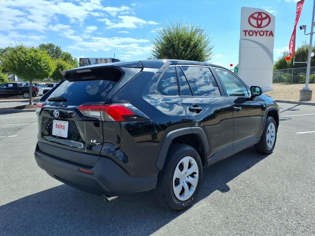 Certified Used 2025 Black Toyota LE image 4