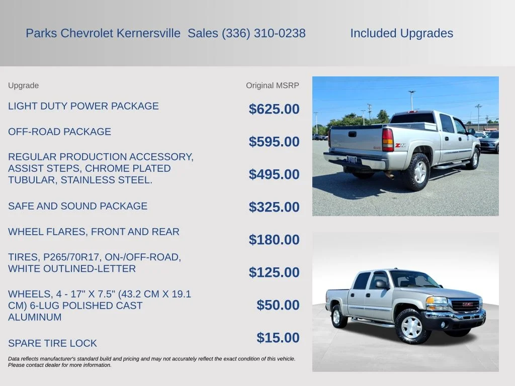 Used 2005 Silver GMC SLT image 4