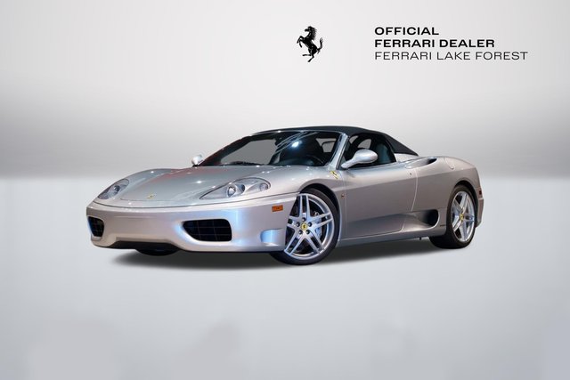 Pre-Owned 2003 Ferrari 360 Spider Rear Wheel Drive 2D Convertible
