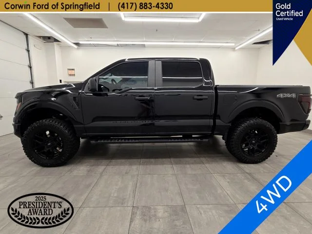 Certified Used 2024 Black Metallic Ford STX image 2