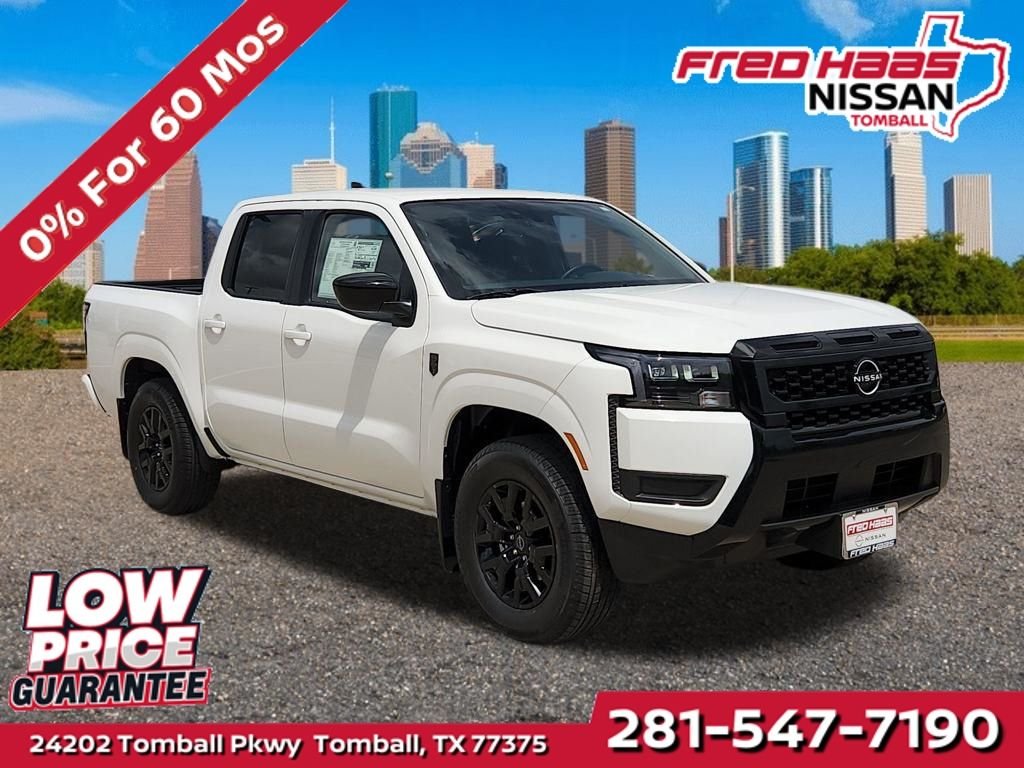 New 2026 Glacier White Nissan SV image 1