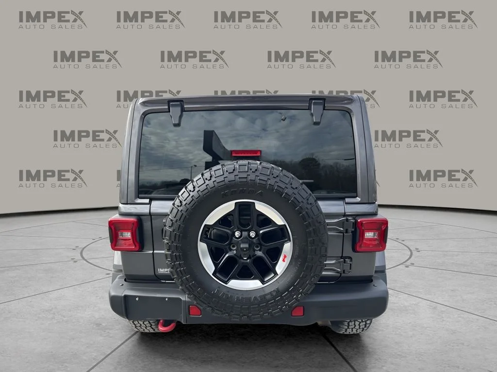 Used 2020 Gray Jeep Unlimited Rubicon image 4