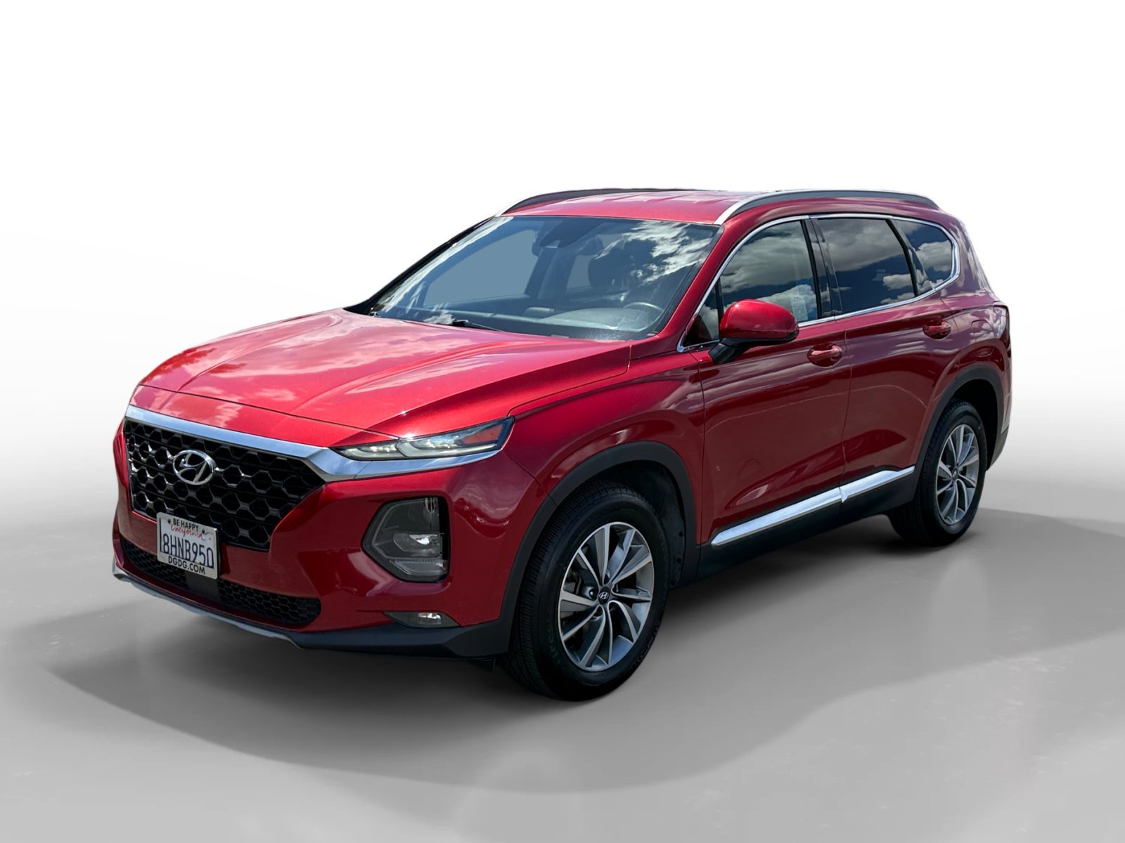 Used 2019 Scarlet Red Hyundai SEL Plus image 1