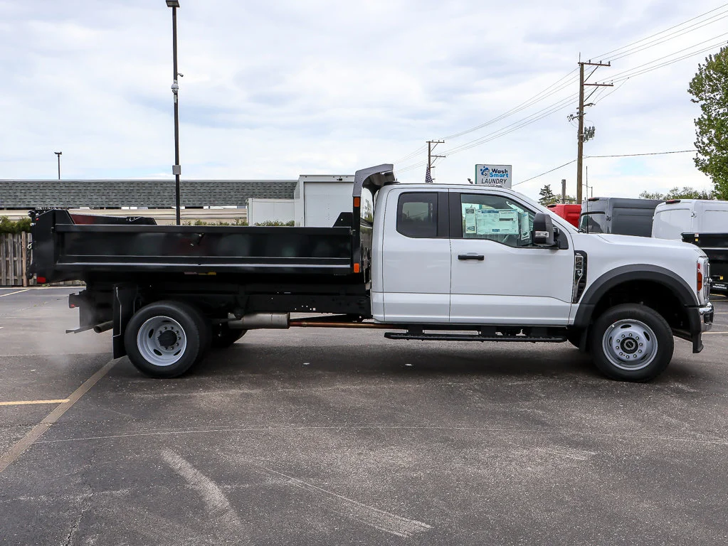 New 2026 Oxford White Ford 11' Dump Body image 11