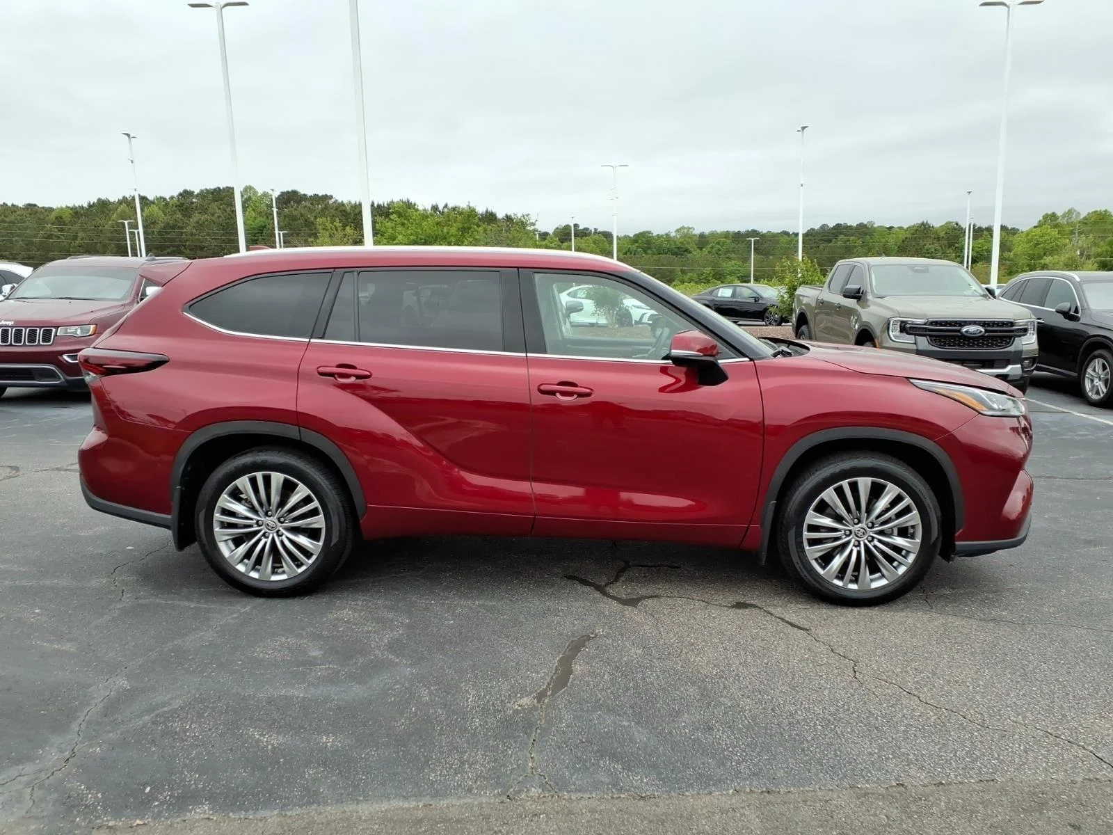Used 2024 Ruby Flare Pearl Toyota Platinum image 13