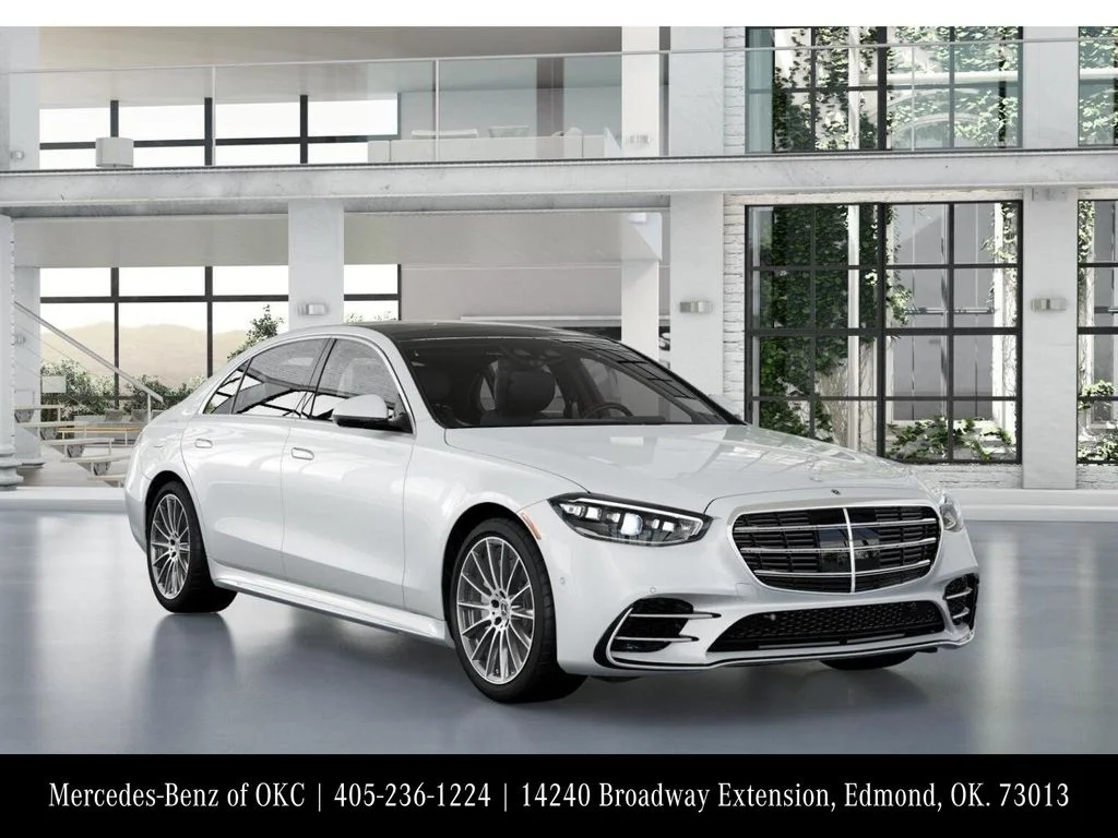 New 2026 White Mercedes-Benz S 580 image 10