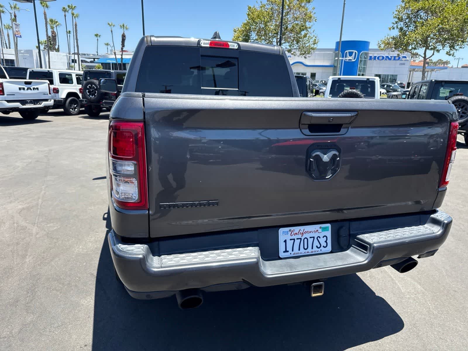 Used 2020 Granite Crystal Metallic Clearcoat Ram Big Horn image 19