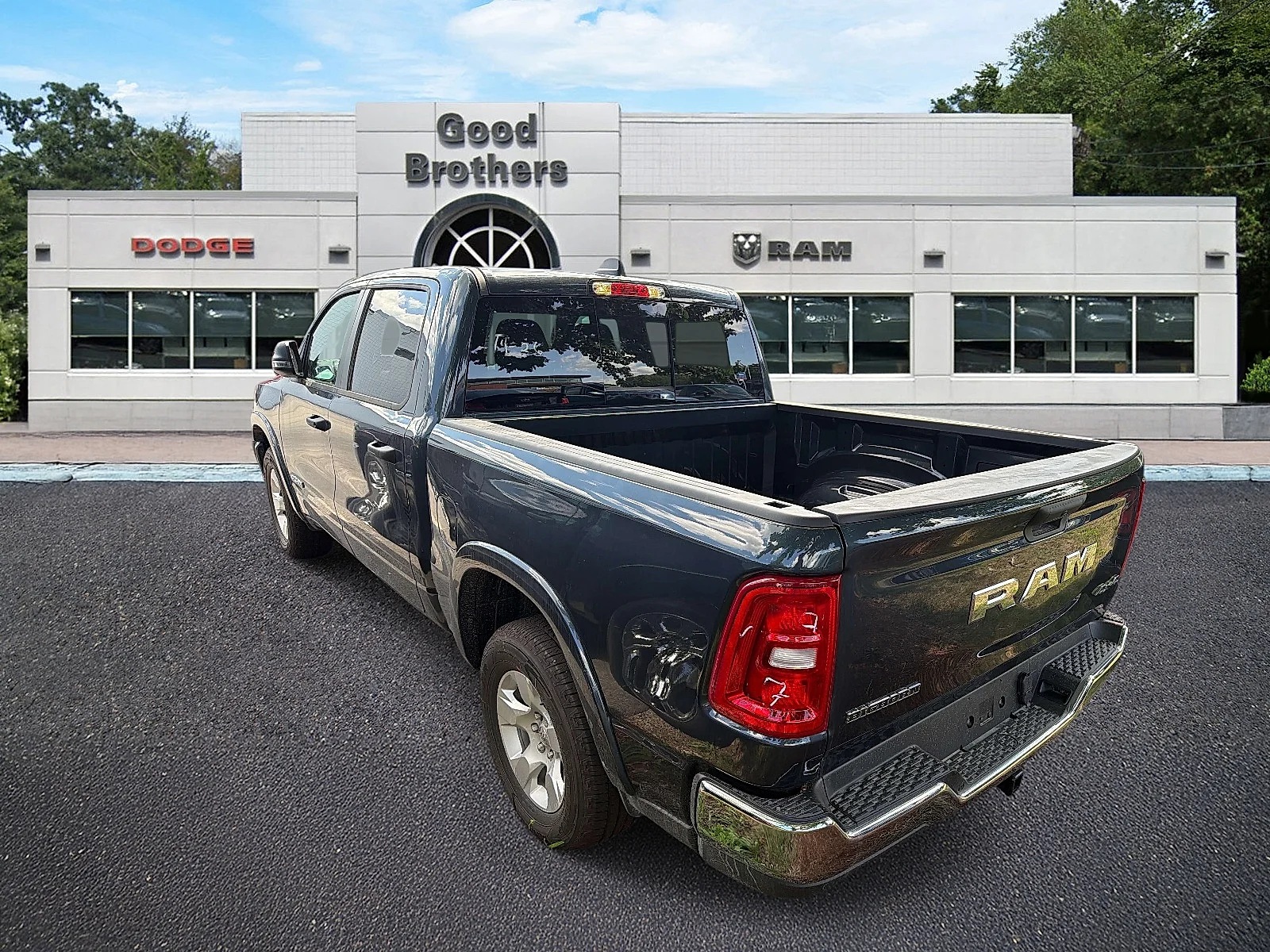 New 2026 Forged Blue Metallic RAM Big Horn image 2