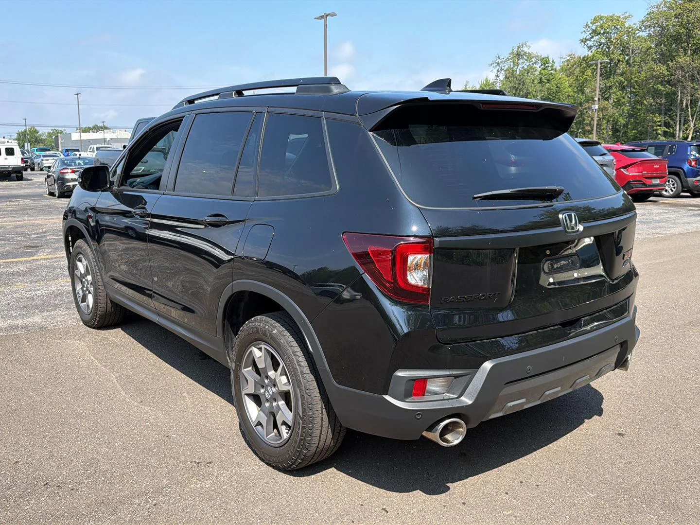 Used 2023 Crystal Black Pearl Honda TrailSport image 10