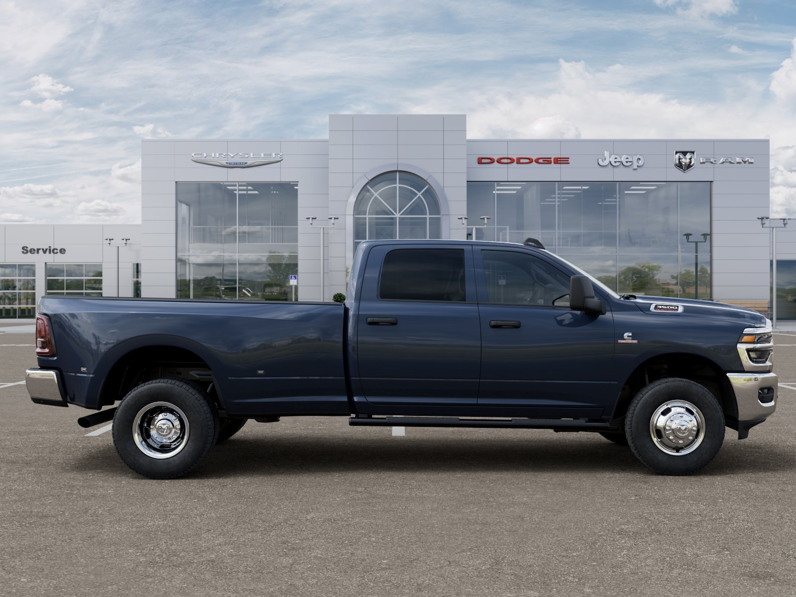 New 2026 Forged Blue Metallic Exterior Paint RAM Tradesman image 47