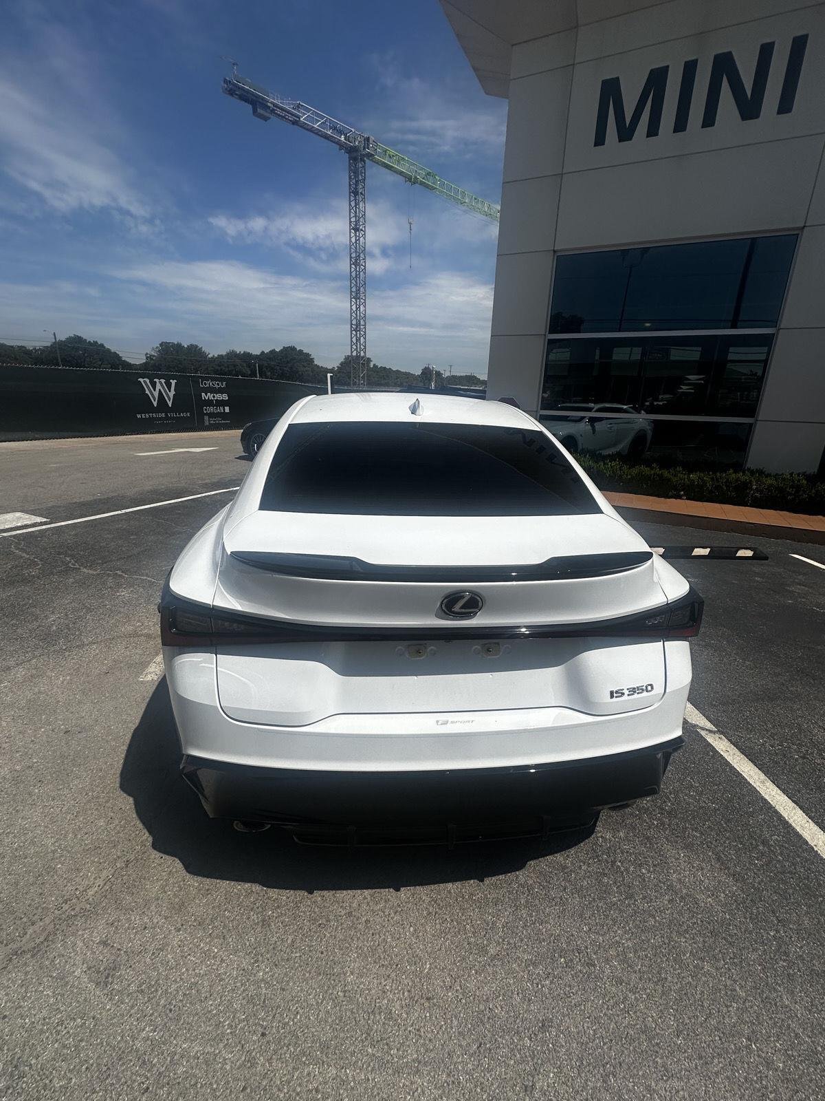 Used 2024 Ultra White Lexus IS 350 F SPORT Design image 5