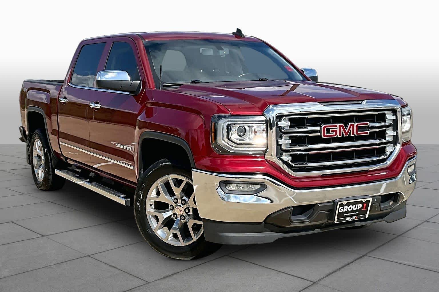 Used 2018 Red Quartz Tintcoat GMC SLT image 3