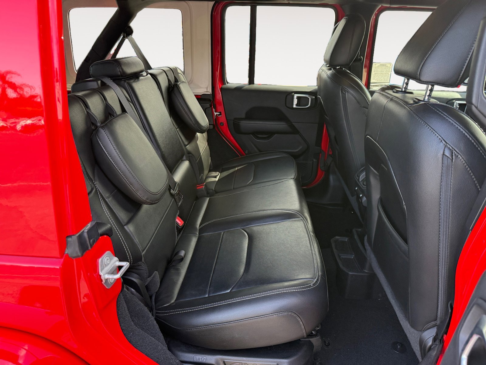 Used 2023 Firecracker Red Clearcoat Jeep Sahara 4xe image 18