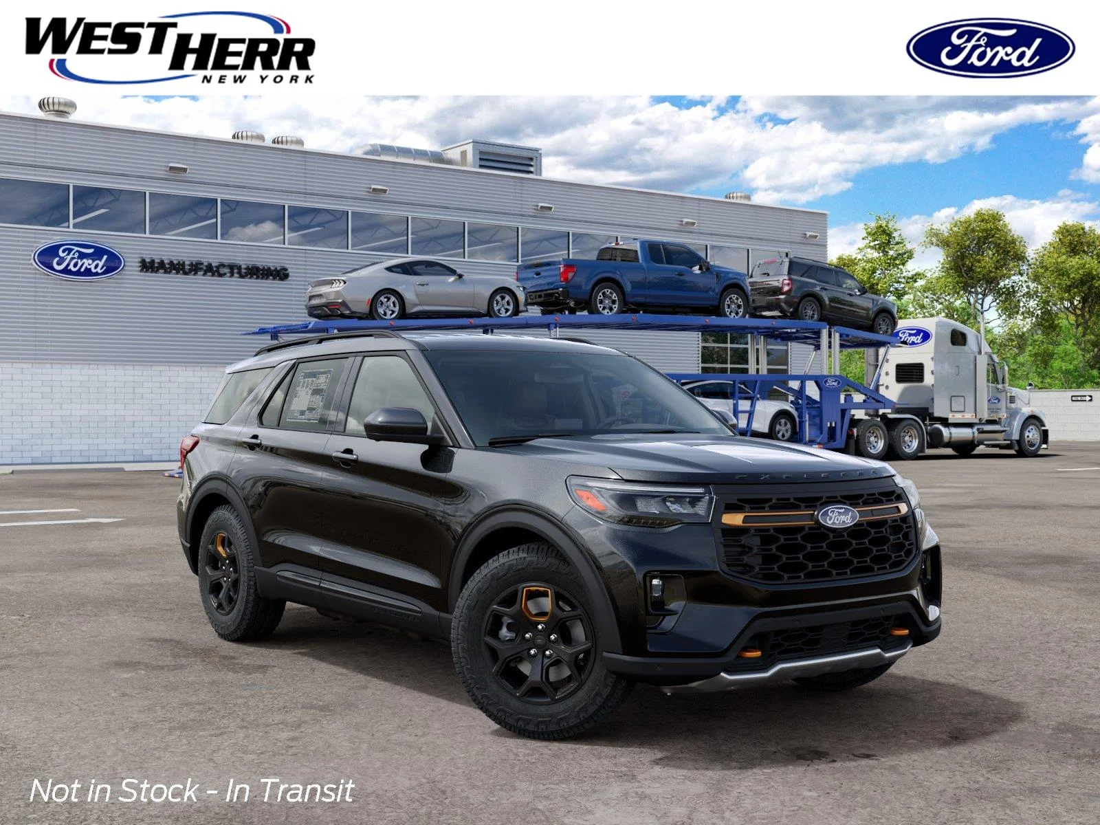 New 2027 Agate Black Metallic Ford Tremor® image 1