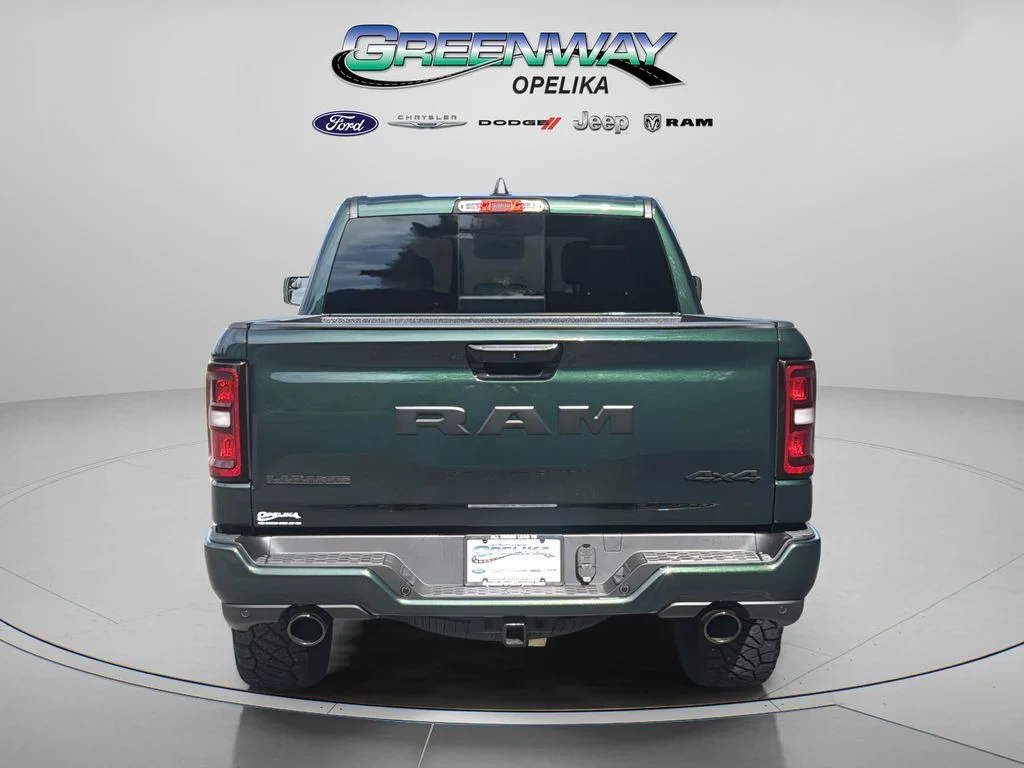 New 2026 Serrano-Green Metallic Exterior Paint RAM Laramie image 12